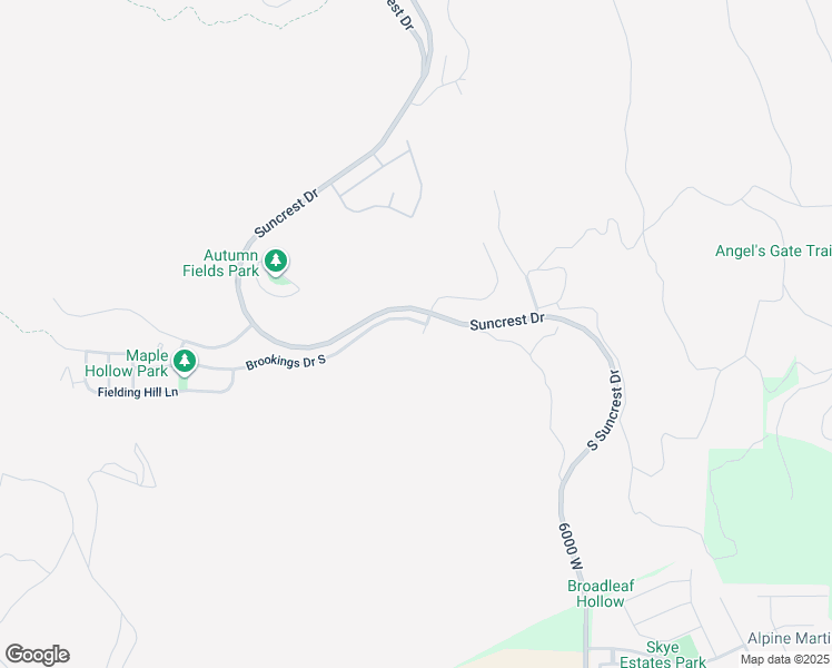 map of restaurants, bars, coffee shops, grocery stores, and more near 2242 Brookings Drive South in Draper
