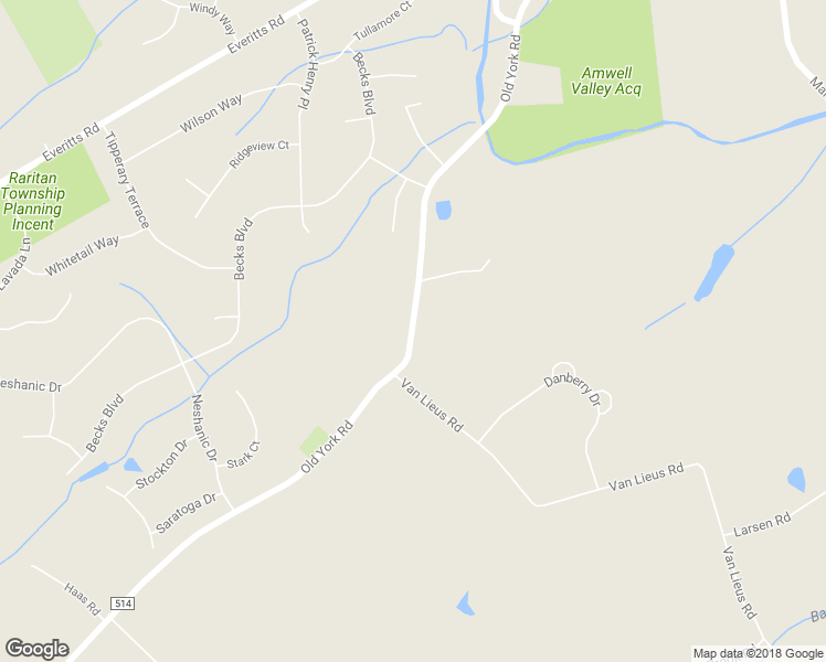 map of restaurants, bars, coffee shops, grocery stores, and more near 130 Old York Road in Hunterdon County