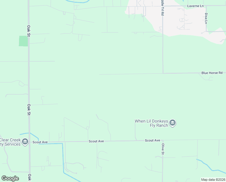 map of restaurants, bars, coffee shops, grocery stores, and more near 16533 Blue Horse Road in Anderson