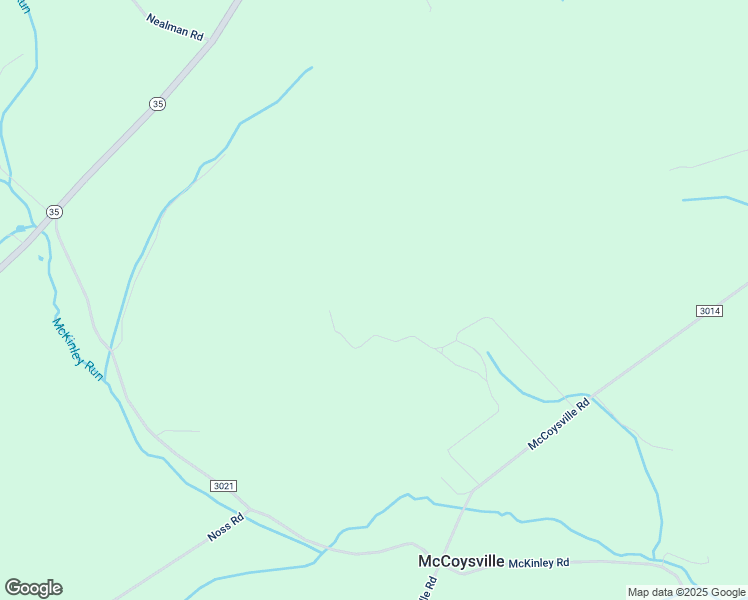 map of restaurants, bars, coffee shops, grocery stores, and more near 159 Jays Lane in Mifflin
