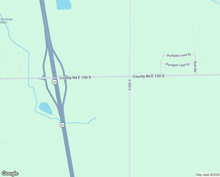 map of restaurants, bars, coffee shops, grocery stores, and more near 2779 East 100 South in Kokomo