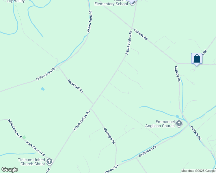 map of restaurants, bars, coffee shops, grocery stores, and more near 227 East Dark Hollow Road in Bucks County