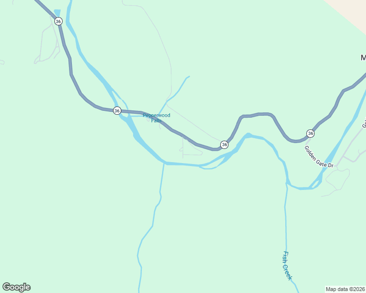 map of restaurants, bars, coffee shops, grocery stores, and more near Sun Tan Glen in Humboldt County