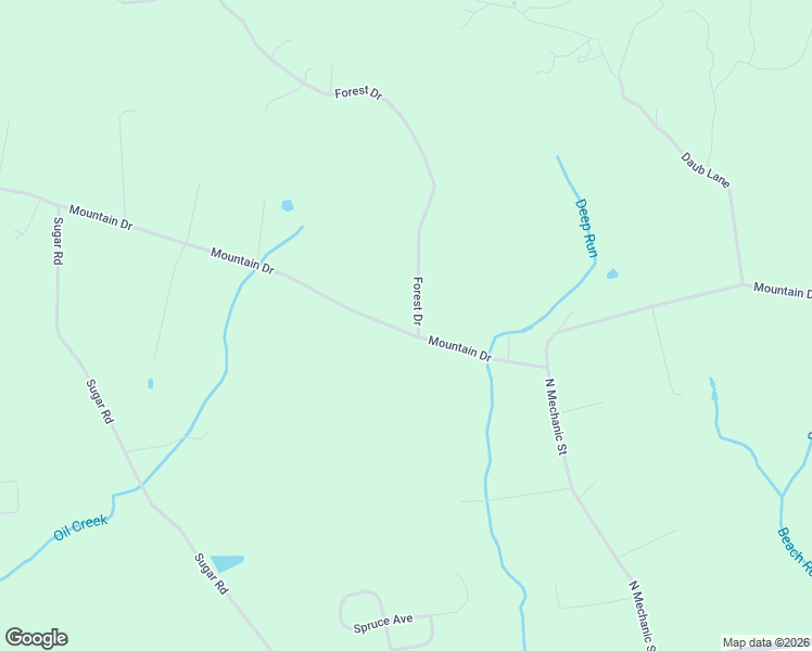 map of restaurants, bars, coffee shops, grocery stores, and more near 757 Mountain Drive in Fredericksburg