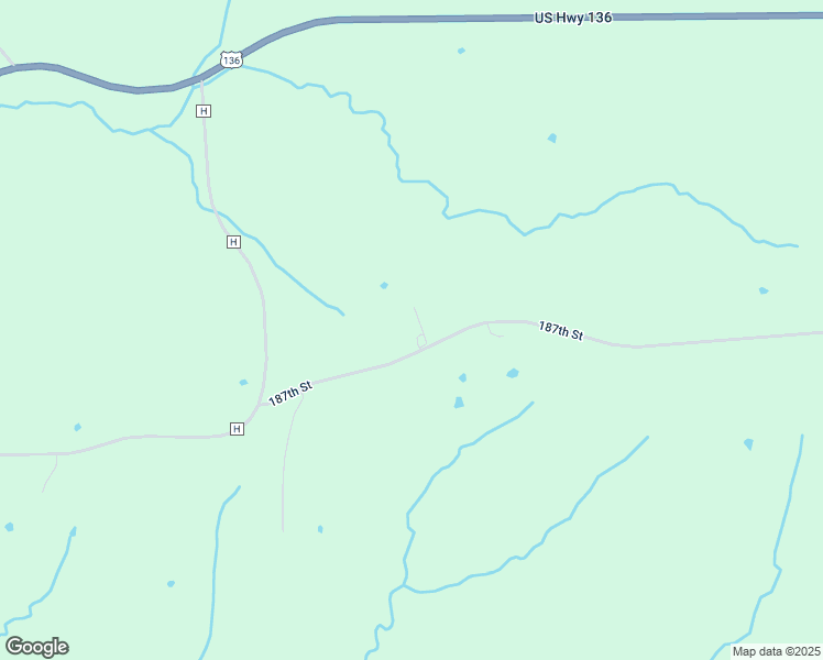 map of restaurants, bars, coffee shops, grocery stores, and more near 25108 187th Street in Unionville