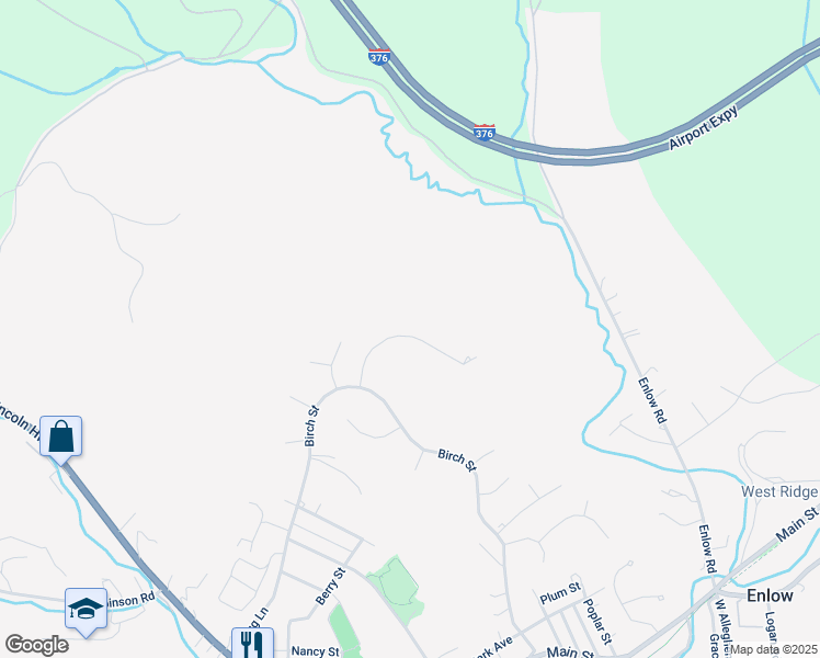 map of restaurants, bars, coffee shops, grocery stores, and more near 821 Ponderosa Drive in Imperial