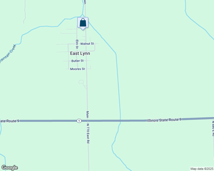 map of restaurants, bars, coffee shops, grocery stores, and more near in East Lynn