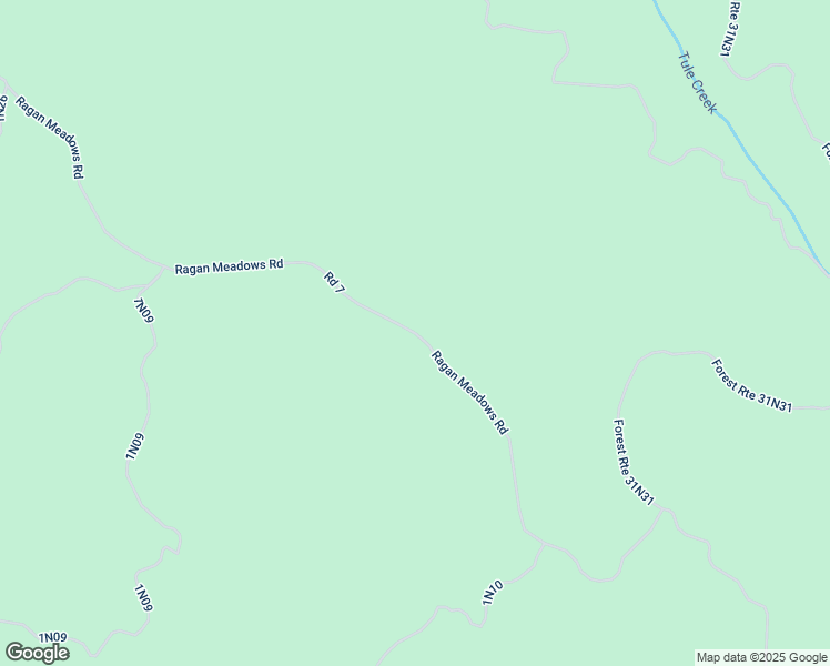 map of restaurants, bars, coffee shops, grocery stores, and more near Ragan Meadows Road in Hayfork