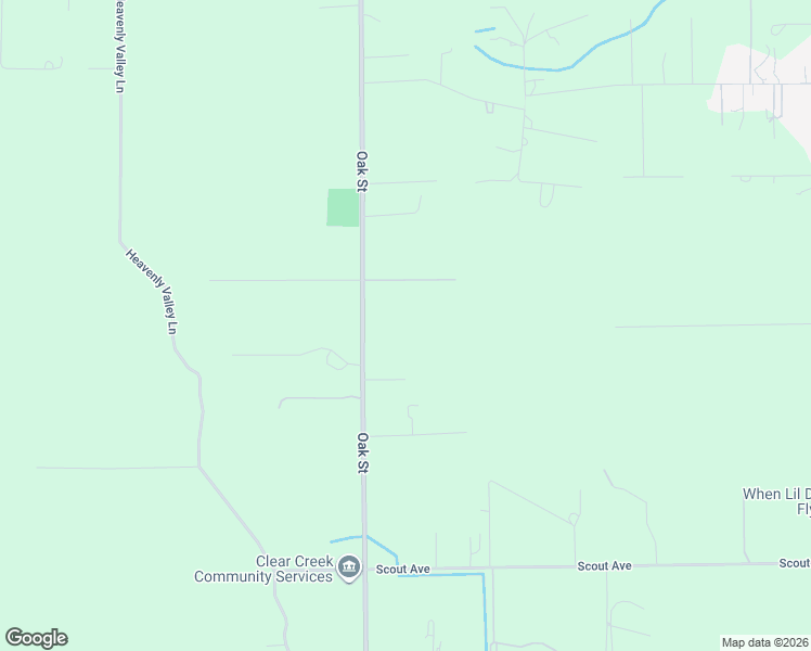 map of restaurants, bars, coffee shops, grocery stores, and more near 6161 Oak Street in Anderson