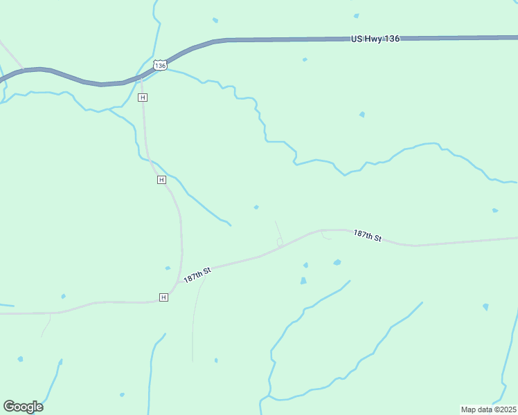 map of restaurants, bars, coffee shops, grocery stores, and more near 25108 187th Street in Unionville