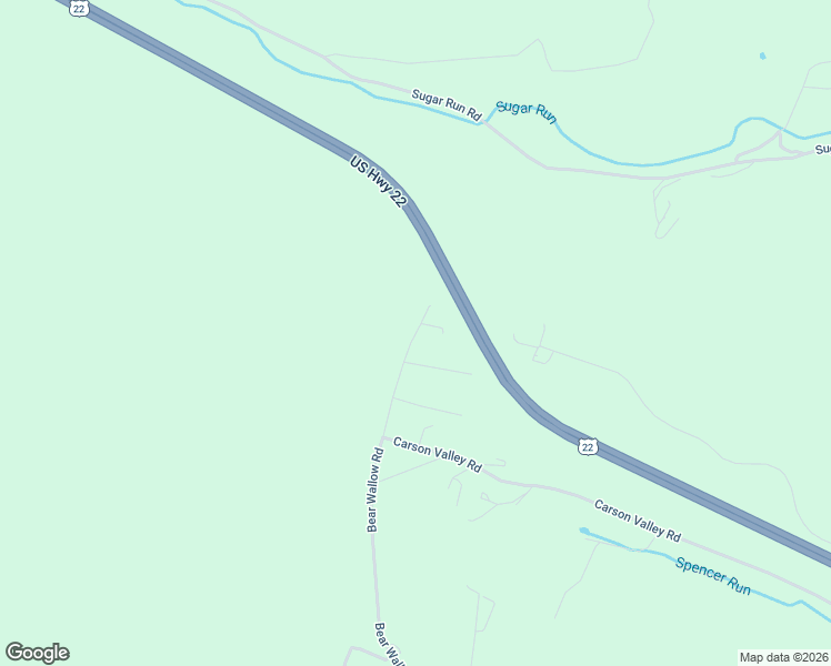 map of restaurants, bars, coffee shops, grocery stores, and more near 446 Mile Hill Road in Duncansville