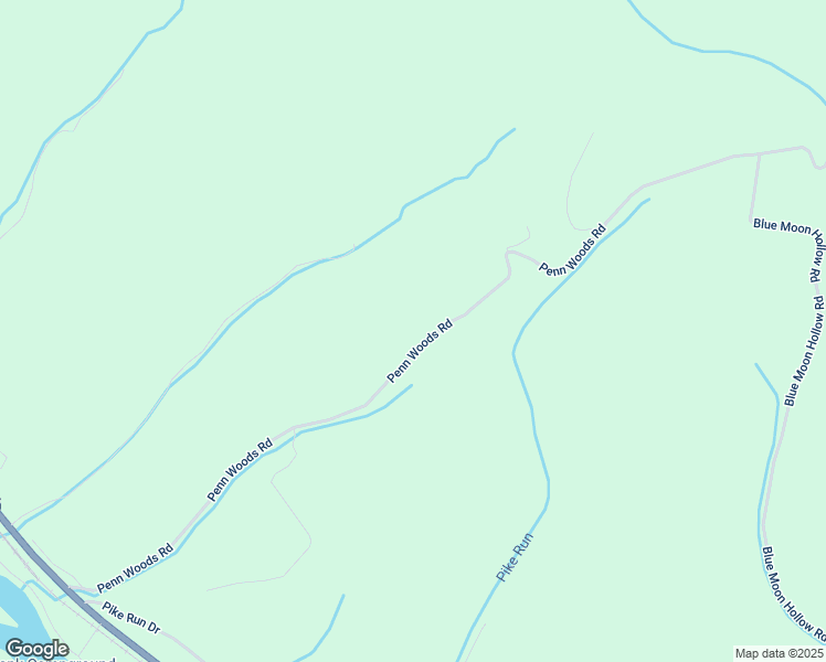 map of restaurants, bars, coffee shops, grocery stores, and more near 11404 Penn Woods Road in Huntingdon