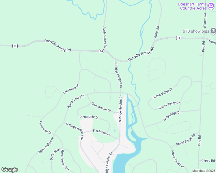 map of restaurants, bars, coffee shops, grocery stores, and more near 2783 Apple Valley Drive in Howard