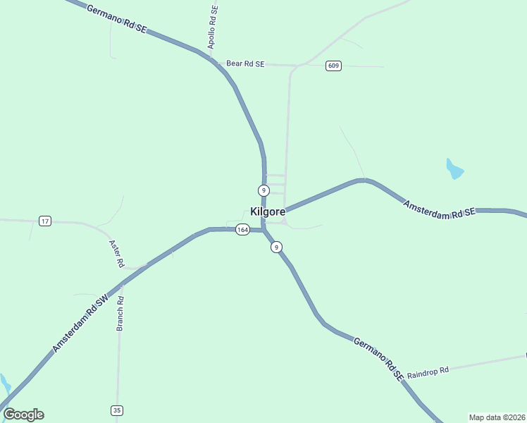 map of restaurants, bars, coffee shops, grocery stores, and more near 3188 Amsterdam Road Southeast in Carrollton