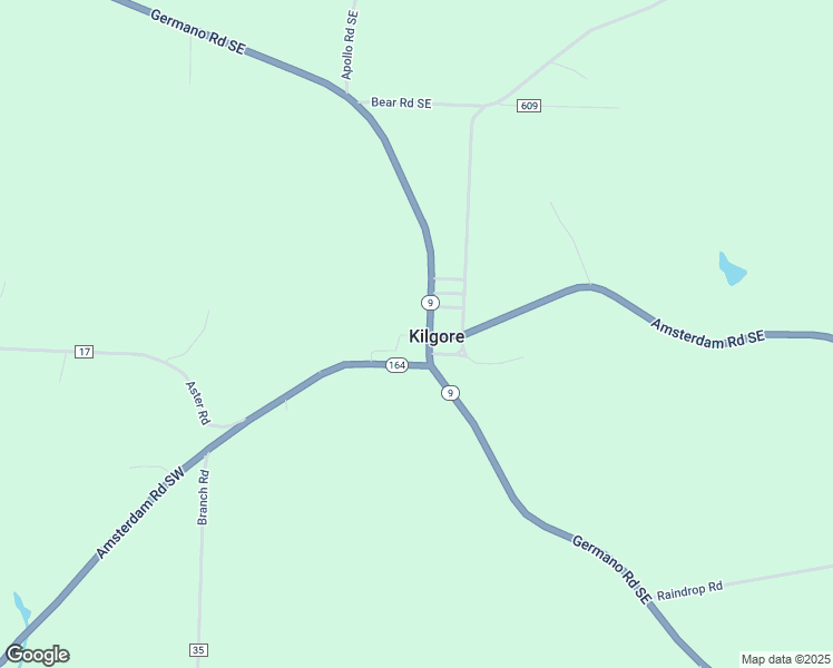 map of restaurants, bars, coffee shops, grocery stores, and more near 7219 Germano Road Southeast in Carrollton