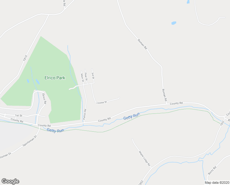 map of restaurants, bars, coffee shops, grocery stores, and more near 165 Louise Street in Slickville