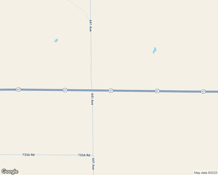 map of restaurants, bars, coffee shops, grocery stores, and more near 64114 Nebraska 67 in Auburn
