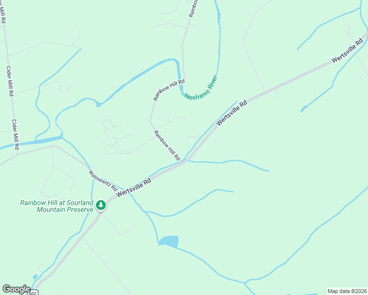 map of restaurants, bars, coffee shops, grocery stores, and more near 4 Rainbow Hill Road in Flemington