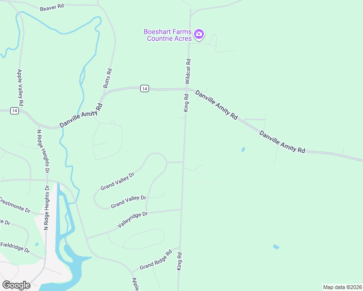 map of restaurants, bars, coffee shops, grocery stores, and more near 470 Grand Valley Drive in Howard