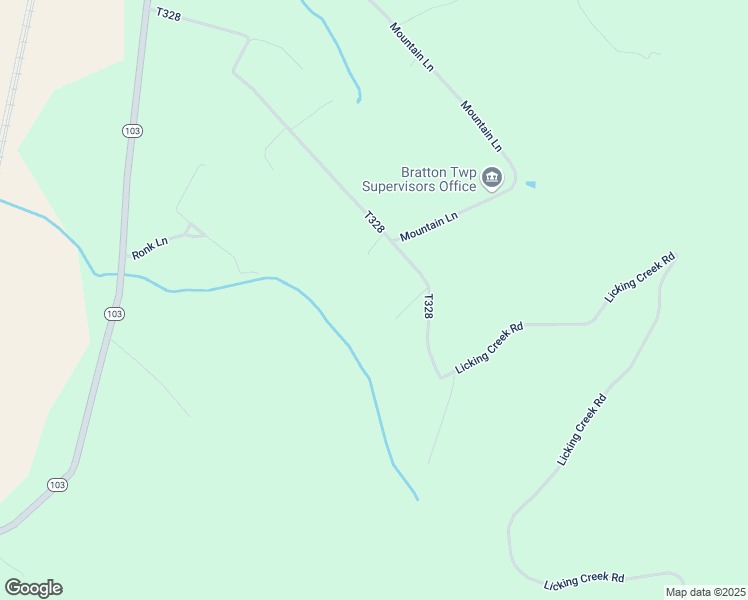 map of restaurants, bars, coffee shops, grocery stores, and more near 55 Meadow Flower Lane in McVeytown