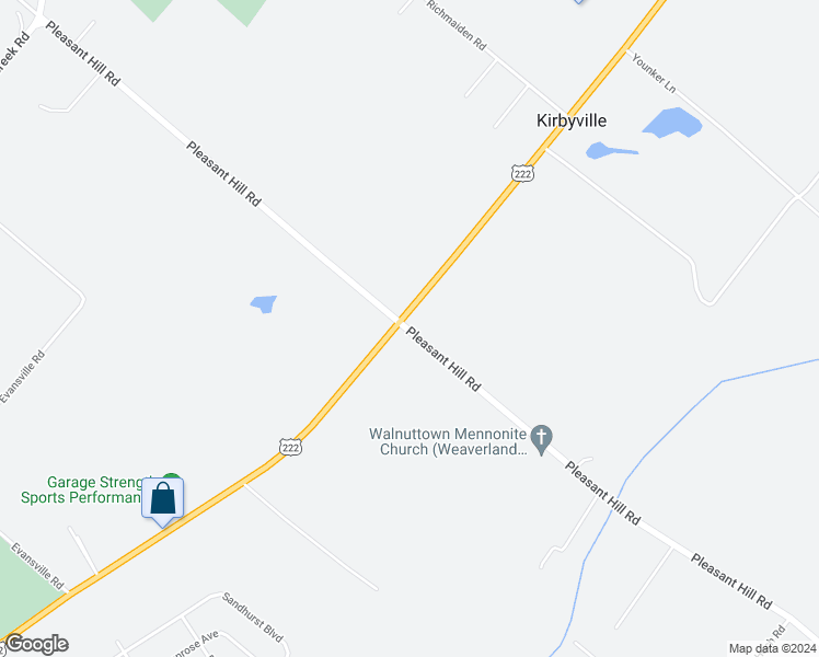 map of restaurants, bars, coffee shops, grocery stores, and more near 1259 Pleasant Hill Road in Fleetwood