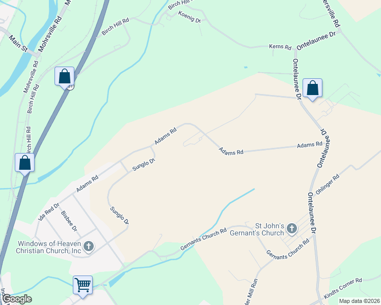 map of restaurants, bars, coffee shops, grocery stores, and more near in Mohrsville