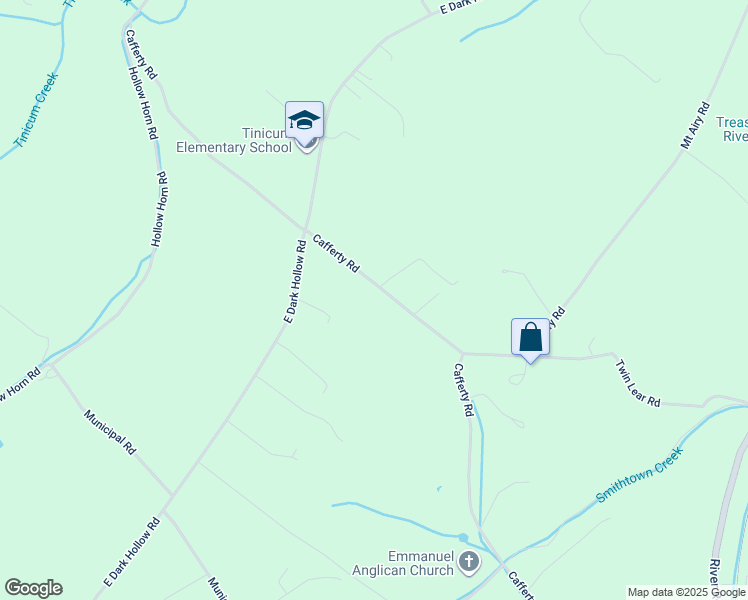 map of restaurants, bars, coffee shops, grocery stores, and more near 367 Cafferty Road in Pipersville