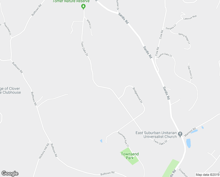 map of restaurants, bars, coffee shops, grocery stores, and more near 4627 Twin Oaks Drive in Murrysville