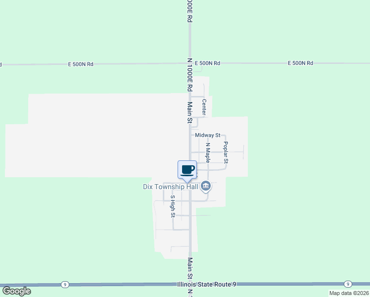 map of restaurants, bars, coffee shops, grocery stores, and more near 125 Midway in Elliott