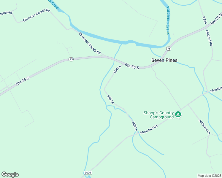 map of restaurants, bars, coffee shops, grocery stores, and more near 412 Mill Lane in Port Royal