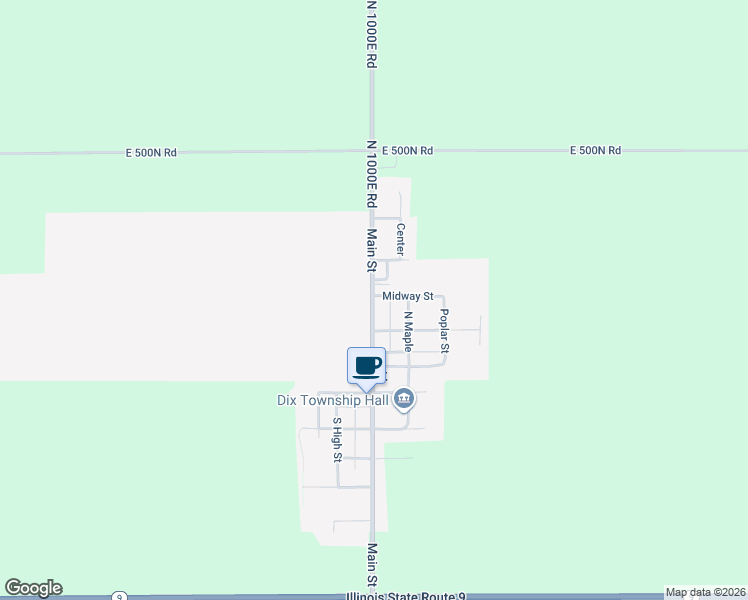 map of restaurants, bars, coffee shops, grocery stores, and more near 125 Midway in Elliott