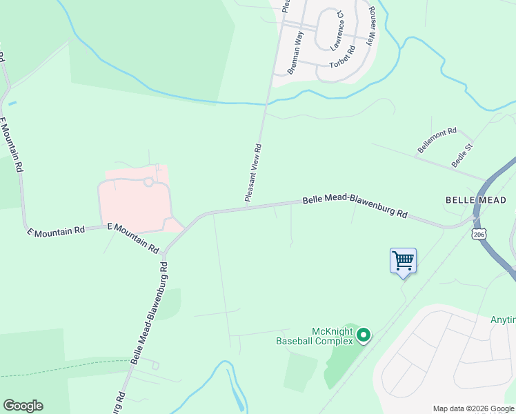 map of restaurants, bars, coffee shops, grocery stores, and more near 177 Belle Mead-Blawenburg Road in Montgomery