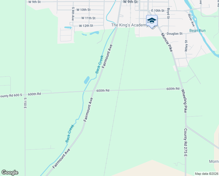 map of restaurants, bars, coffee shops, grocery stores, and more near 2250 East 600 South in Jonesboro