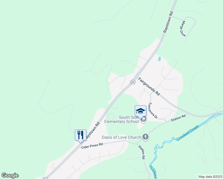 map of restaurants, bars, coffee shops, grocery stores, and more near 3 Randall Street in Huntingdon