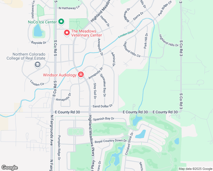 map of restaurants, bars, coffee shops, grocery stores, and more near 8302 Spinnaker Bay Drive in Windsor