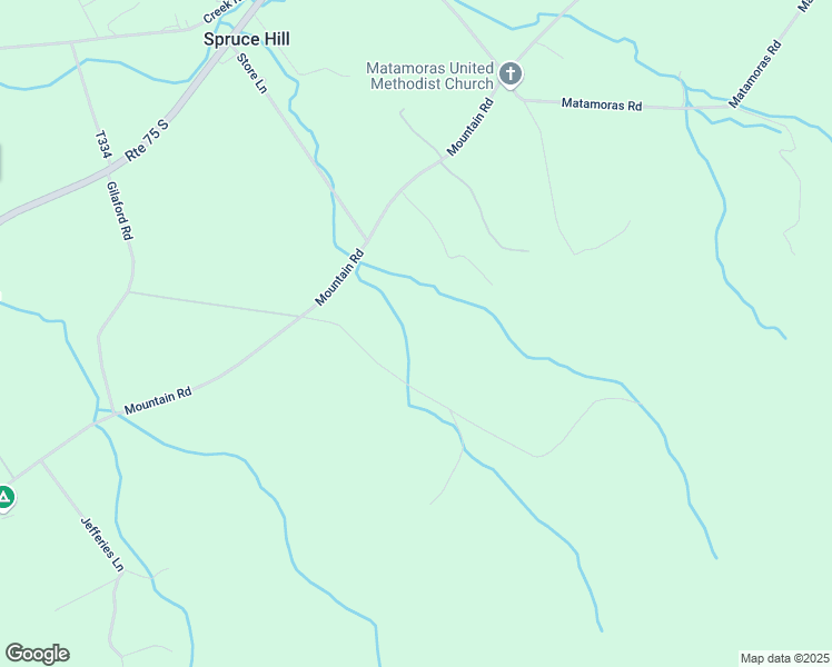 map of restaurants, bars, coffee shops, grocery stores, and more near 671 Glen Hollow Road in Port Royal