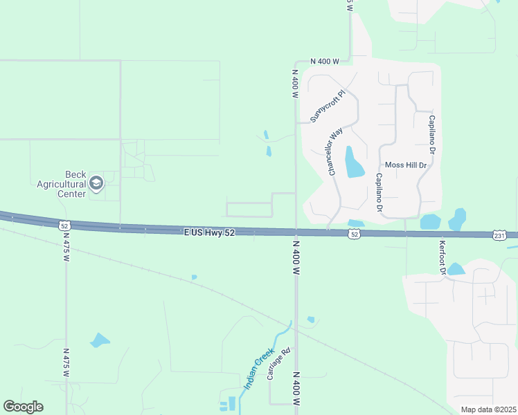 map of restaurants, bars, coffee shops, grocery stores, and more near 10 Candlelight Plaza in West Lafayette