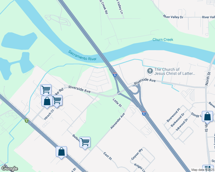 map of restaurants, bars, coffee shops, grocery stores, and more near 20028 Loop Street in Anderson