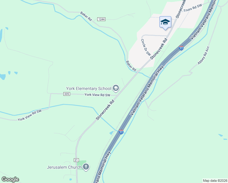 map of restaurants, bars, coffee shops, grocery stores, and more near 938 Stonecreek Road Southwest in New Philadelphia