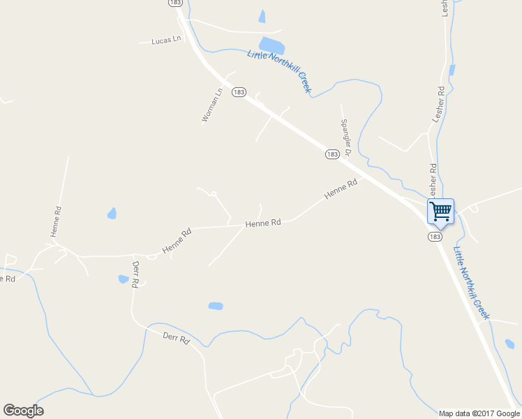 map of restaurants, bars, coffee shops, grocery stores, and more near 73 Henne Road in Bernville