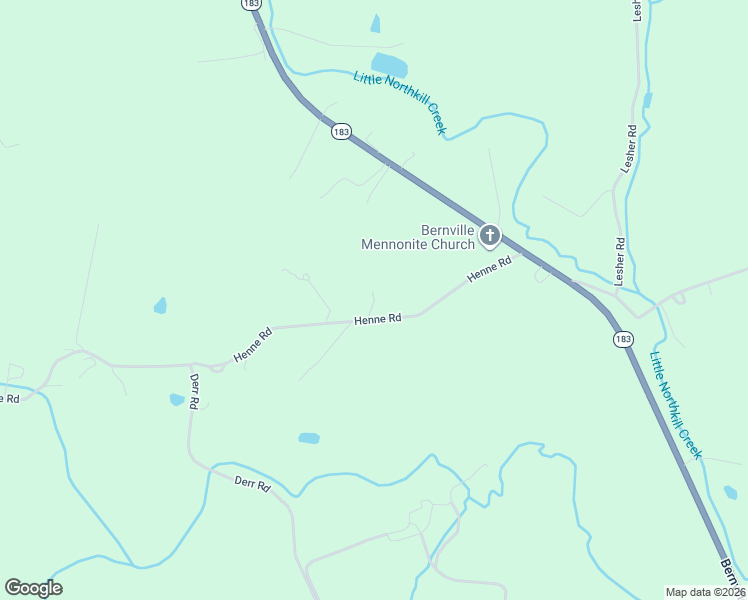 map of restaurants, bars, coffee shops, grocery stores, and more near 73 Henne Road in Bernville