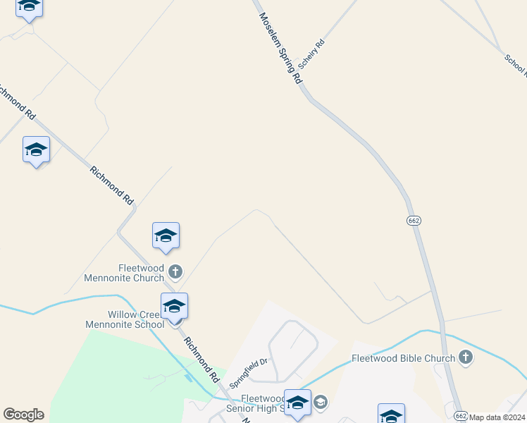 map of restaurants, bars, coffee shops, grocery stores, and more near 1075 Richmond Road in Fleetwood