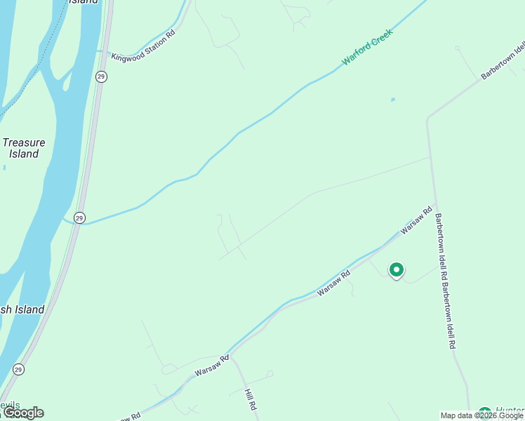 map of restaurants, bars, coffee shops, grocery stores, and more near 94 Warford Road in Frenchtown