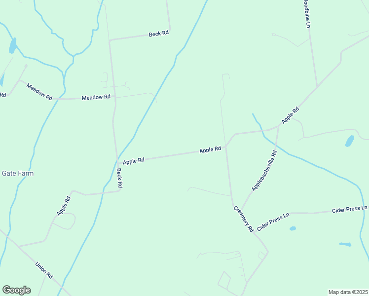 map of restaurants, bars, coffee shops, grocery stores, and more near 653 Apple Road in Quakertown