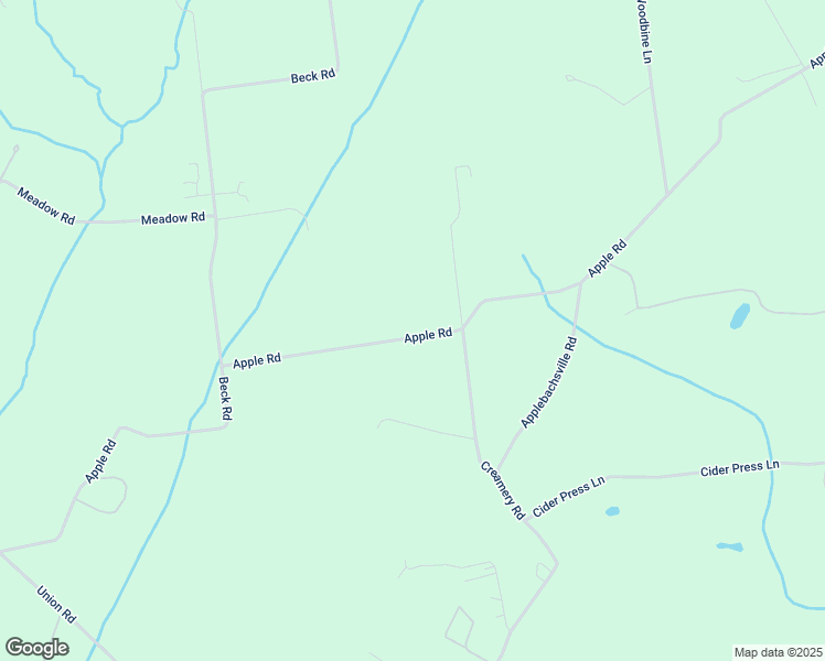 map of restaurants, bars, coffee shops, grocery stores, and more near 685 Apple Road in Quakertown