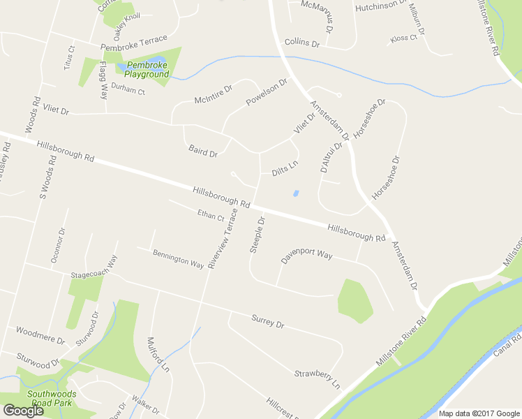 map of restaurants, bars, coffee shops, grocery stores, and more near 690 Hillsborough Road in Somerset County