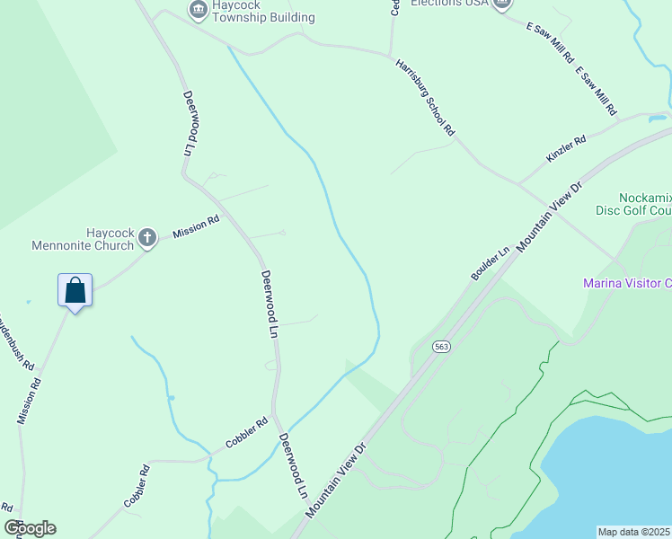 map of restaurants, bars, coffee shops, grocery stores, and more near 434 Deerwood Lane in Quakertown