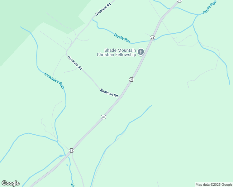 map of restaurants, bars, coffee shops, grocery stores, and more near 32 Nealman Road in Mifflin
