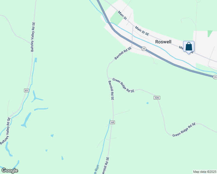 map of restaurants, bars, coffee shops, grocery stores, and more near 5200-5300 Green Ridge Road Southeast in New Philadelphia