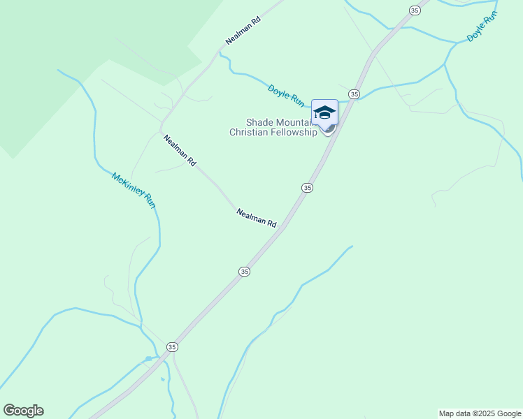 map of restaurants, bars, coffee shops, grocery stores, and more near 98 Nealman Road in Mifflin
